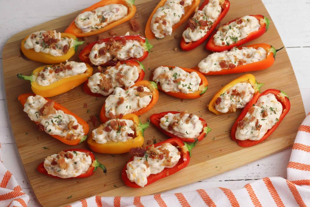 the bacon wrapped bell peppers with cream cheese recipe