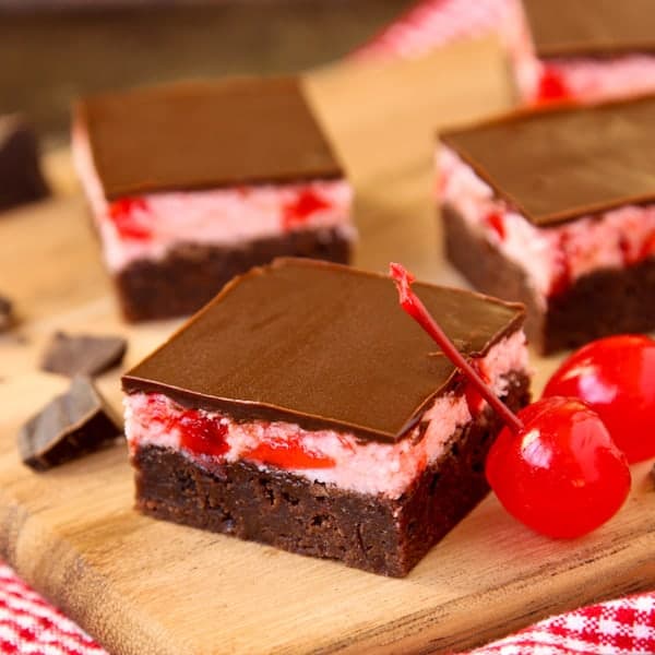 the super best chocolate cherry cordial fudge recipe ever