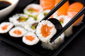 enhancing your shrimp sushi roll