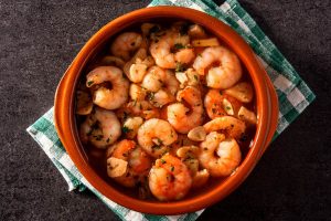 how to prepare argentine shrimp with linguine