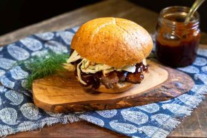 special for BBQ beef brisket sandwiches lovers